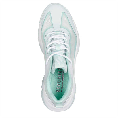 Light Green - Lifestyle - Skechers Womens-Ladies Moonhiker Chunky Trainers