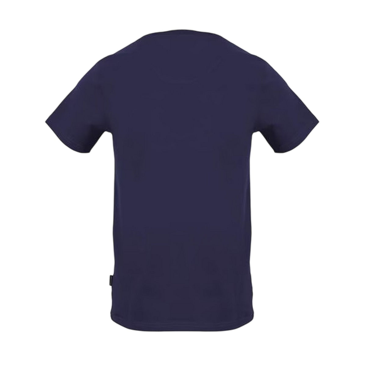 Navy - Back - Aquascutum Mens Arched Logo Crew Neck Regular T-Shirt