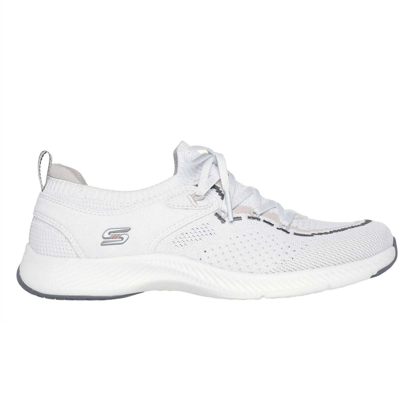 White - Pack Shot - Skechers Womens-Ladies VF Move Trainers