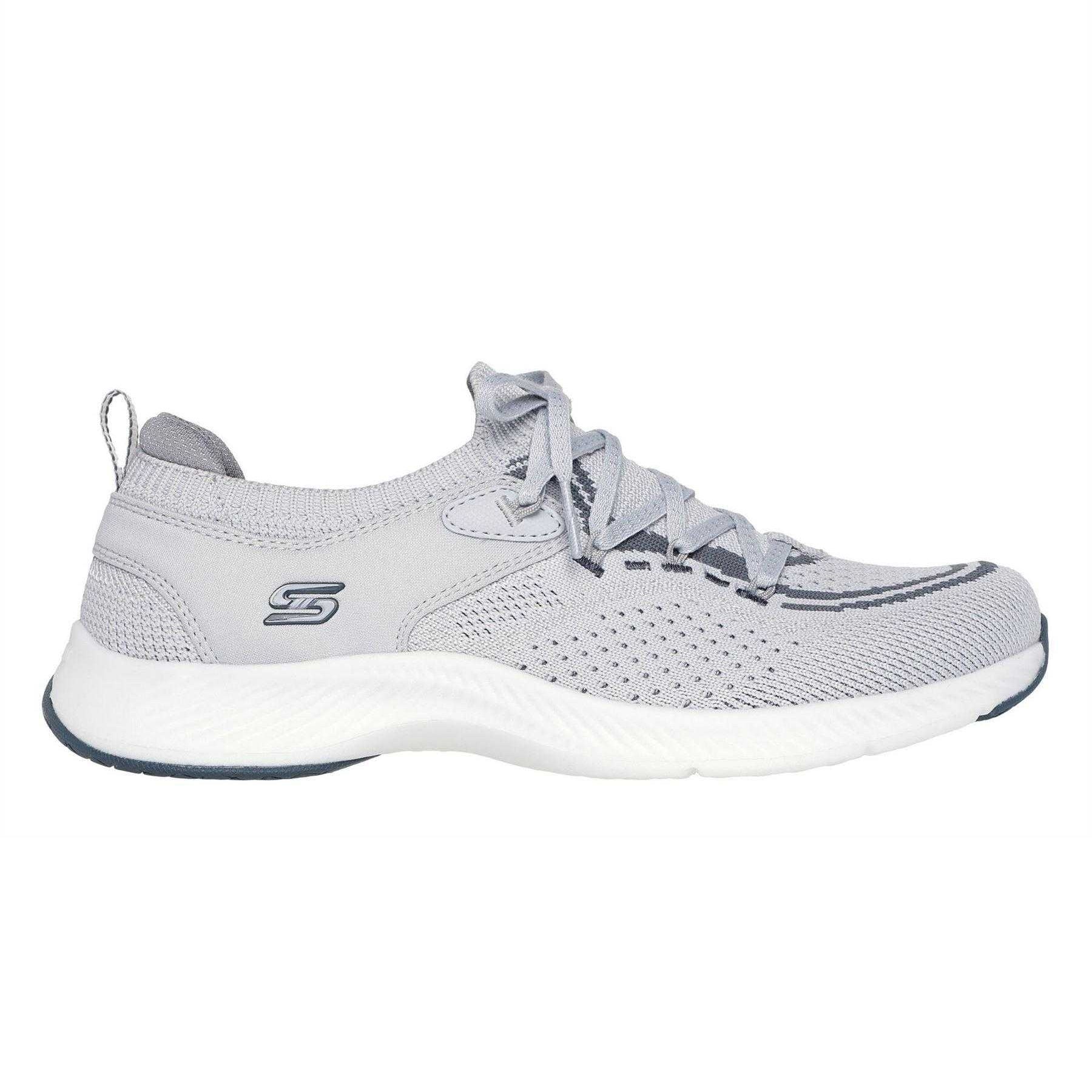 Light Grey - Side - Skechers Womens-Ladies VF Move Trainers