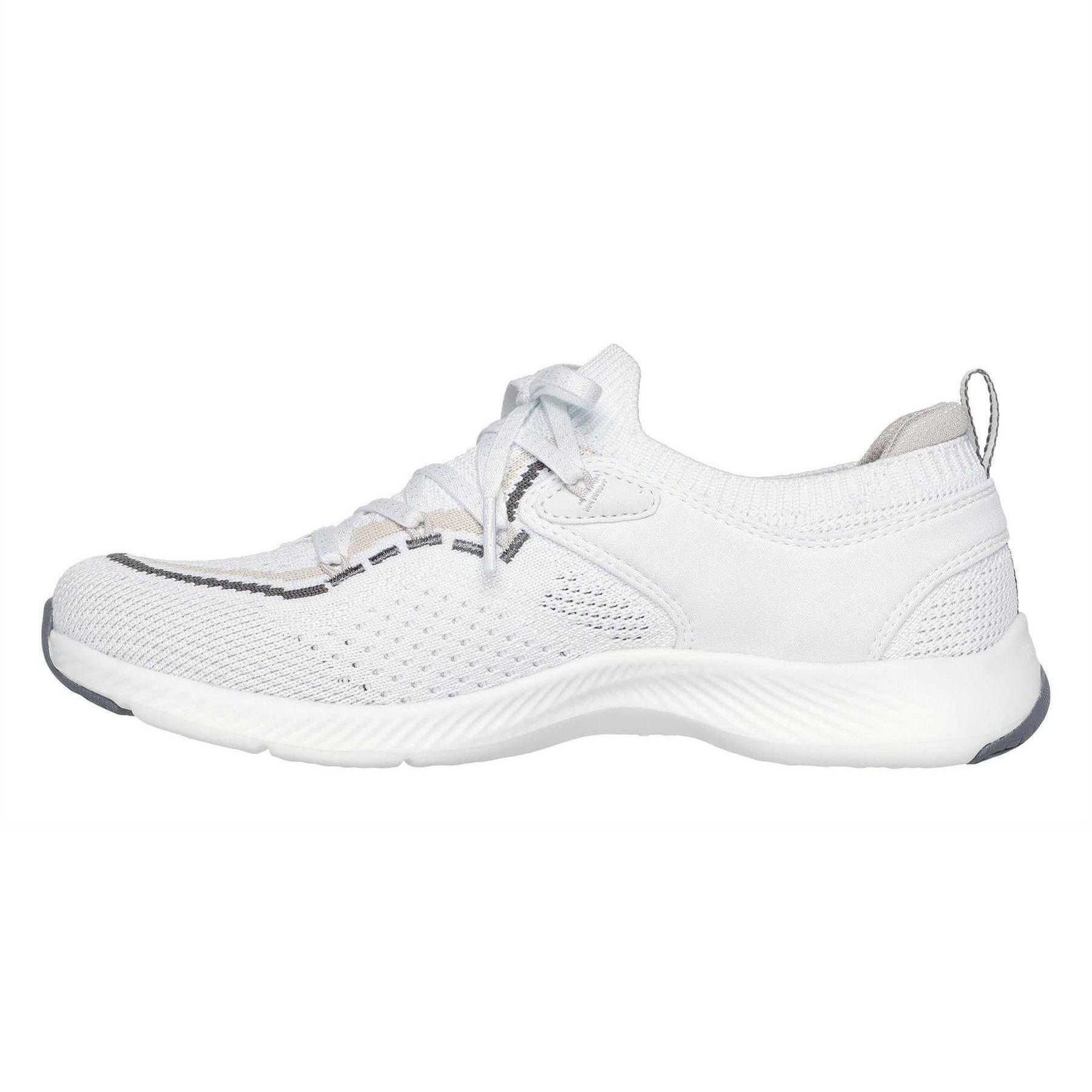 White - Lifestyle - Skechers Womens-Ladies VF Move Trainers