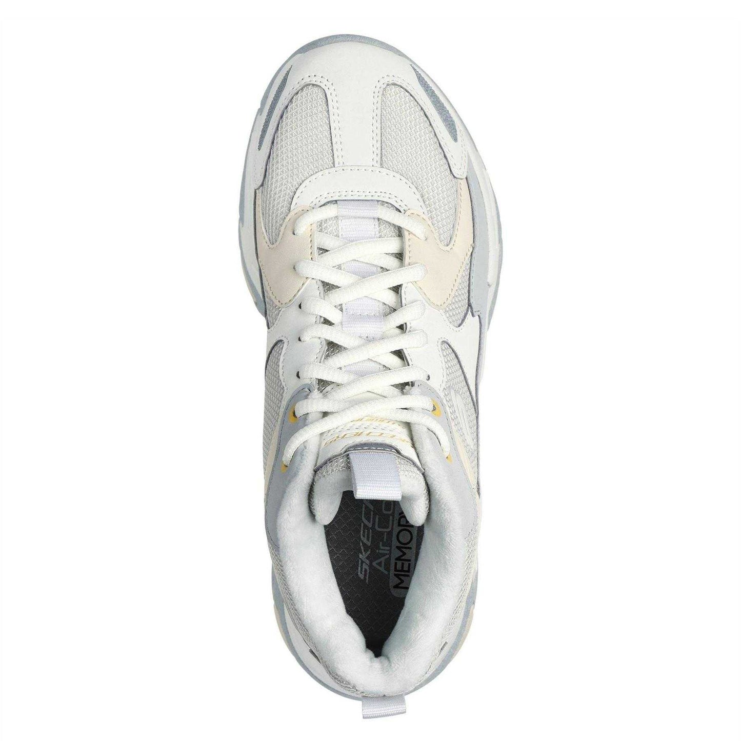 Grey - Lifestyle - Skechers Womens-Ladies Staminav3 Mesh Trainers
