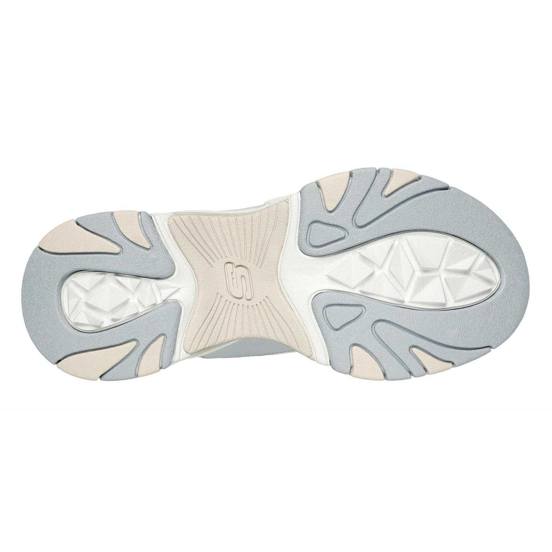 Grey - Pack Shot - Skechers Womens-Ladies Staminav3 Mesh Trainers