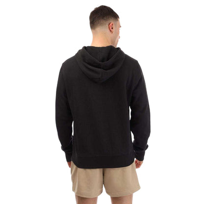 Black - Back - New Balance Mens Drawstring Hoodie