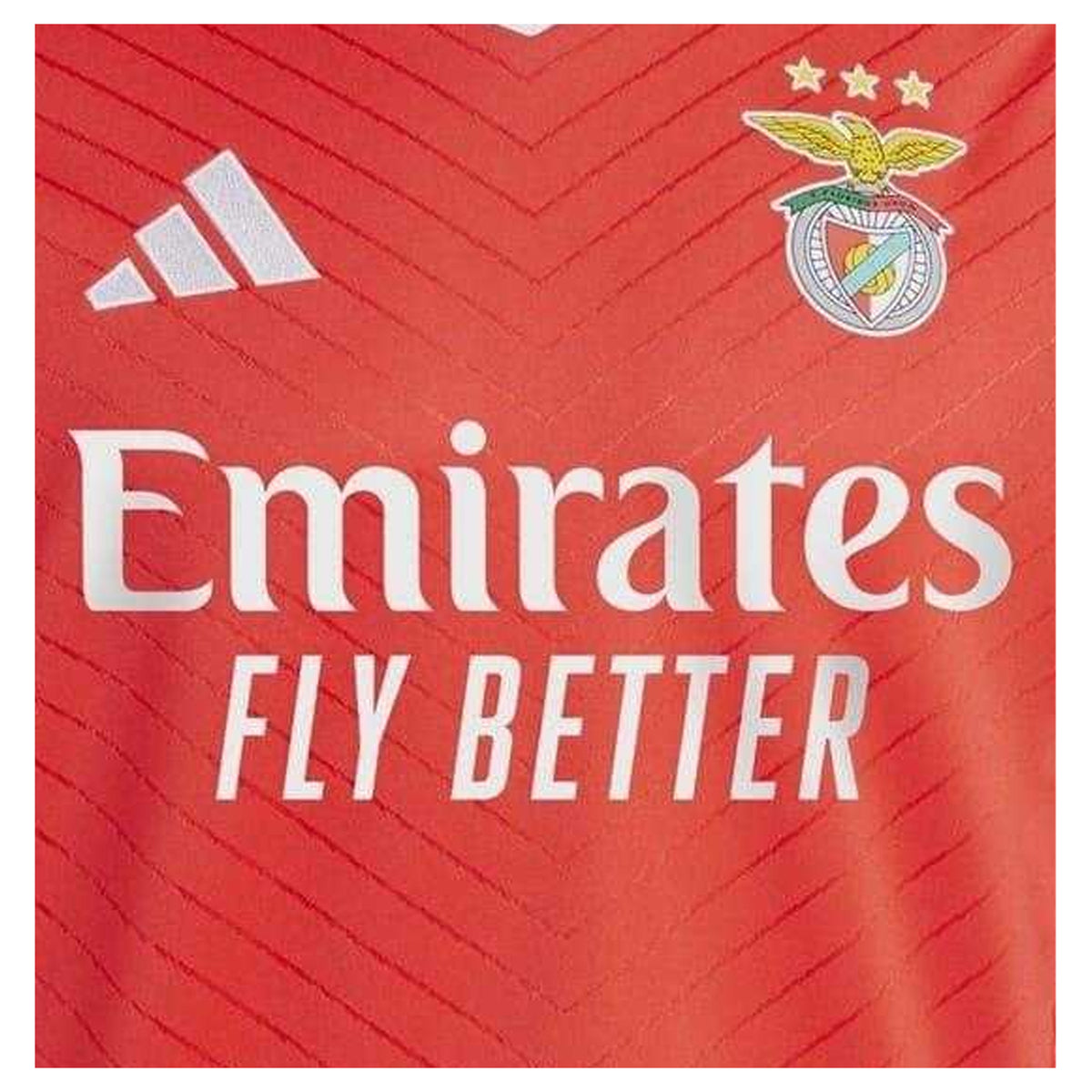 Red - Side - Adidas Mens Graphic Print Football Jersey