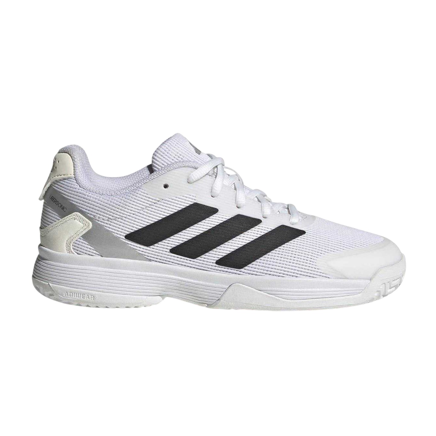 White - Lifestyle - Adidas Mens Ubersonic Low Flat Tennis Shoes