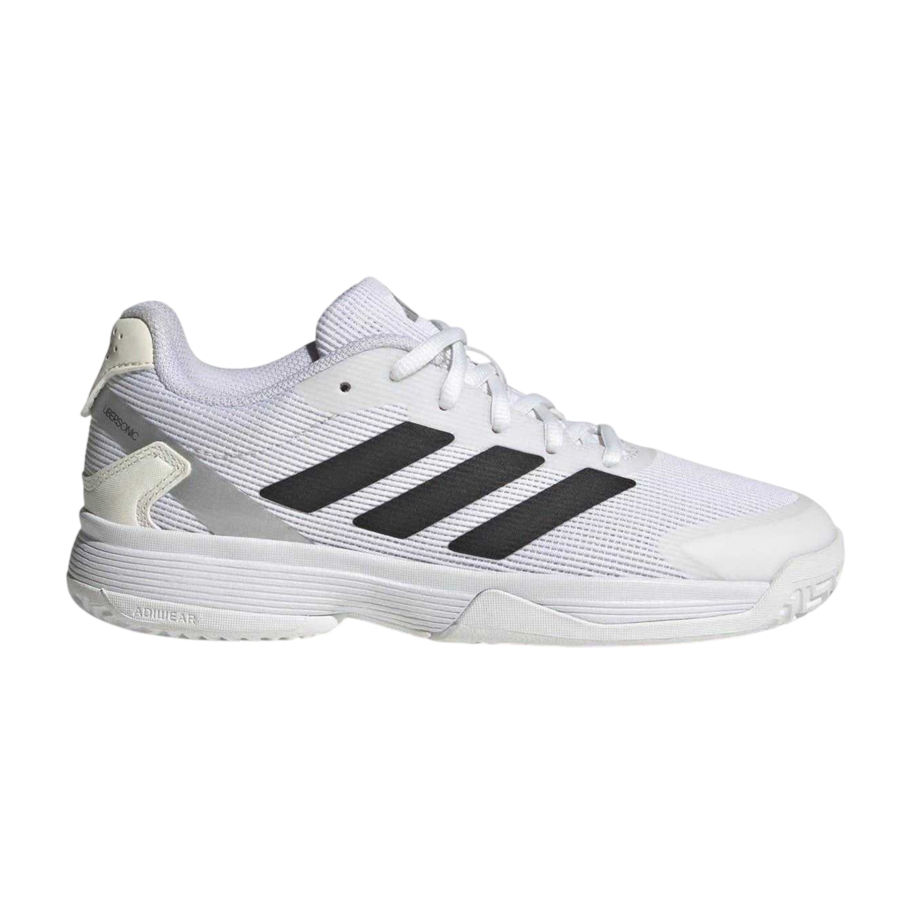 White - Lifestyle - Adidas Mens Ubersonic Low Flat Tennis Shoes