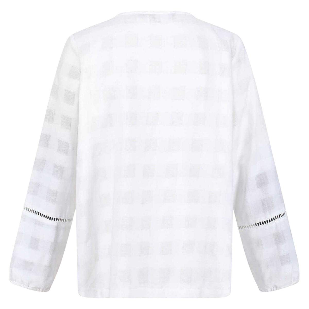 White - Back - Regatta Womens-Ladies Calluna Keyhole Blouse