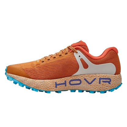 Orange - Back - Under Armour Mens Hovr Machina Off Road Shoes