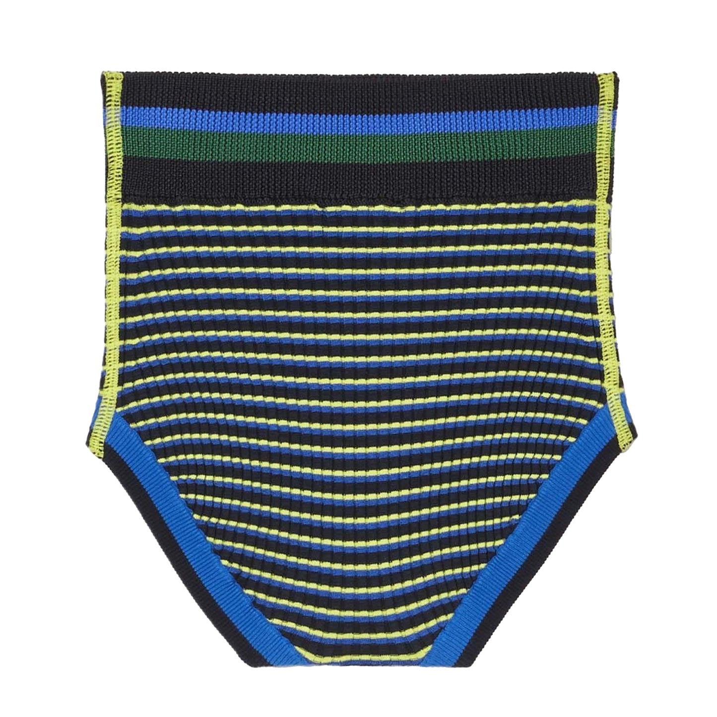 Blue - Back - Lacoste Womens-Ladies Goop Rib Knit Shorts