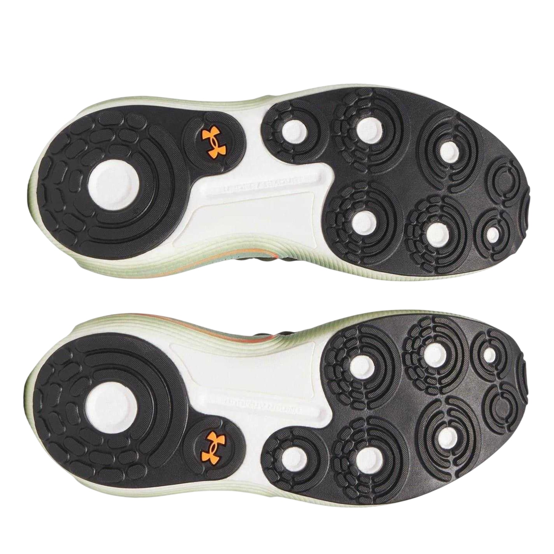 Green - Side - Under Armour Mens Phantom 4 Flat Sock Trainers