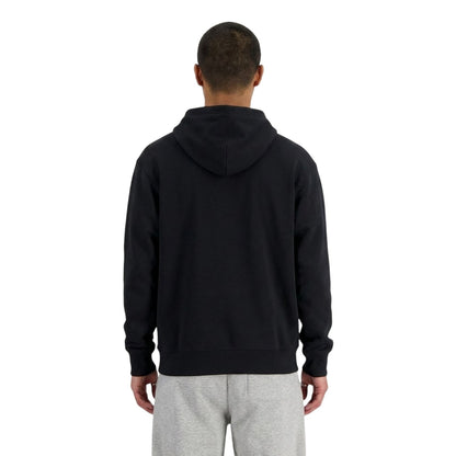 Black - Back - New Balance Mens Regular Long-Sleeved Hoodie
