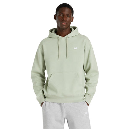 Sage Green - Front - New Balance Mens Regular Long-Sleeved Hoodie