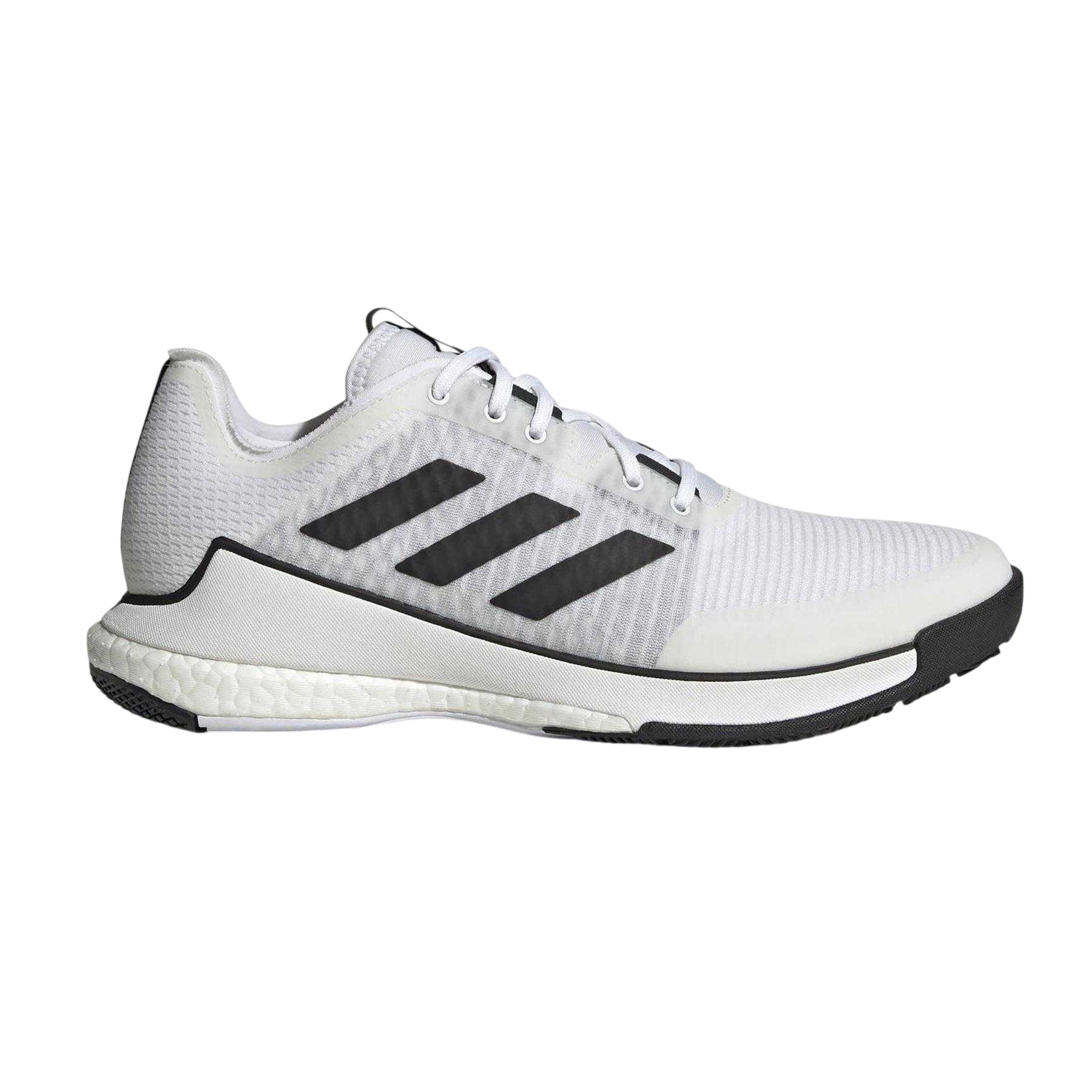 White - Lifestyle - Adidas Childrens-Kids Crazyflight Hockey Shoes
