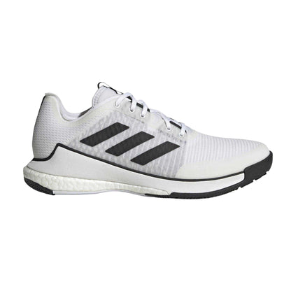 White - Lifestyle - Adidas Childrens-Kids Crazyflight Hockey Shoes