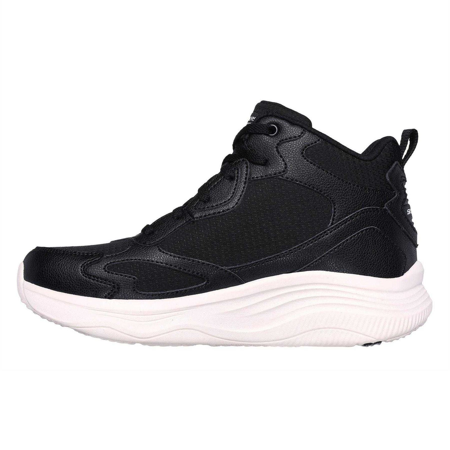 Black - Back - Skechers Womens-Ladies D´Lux Fitness Trainers