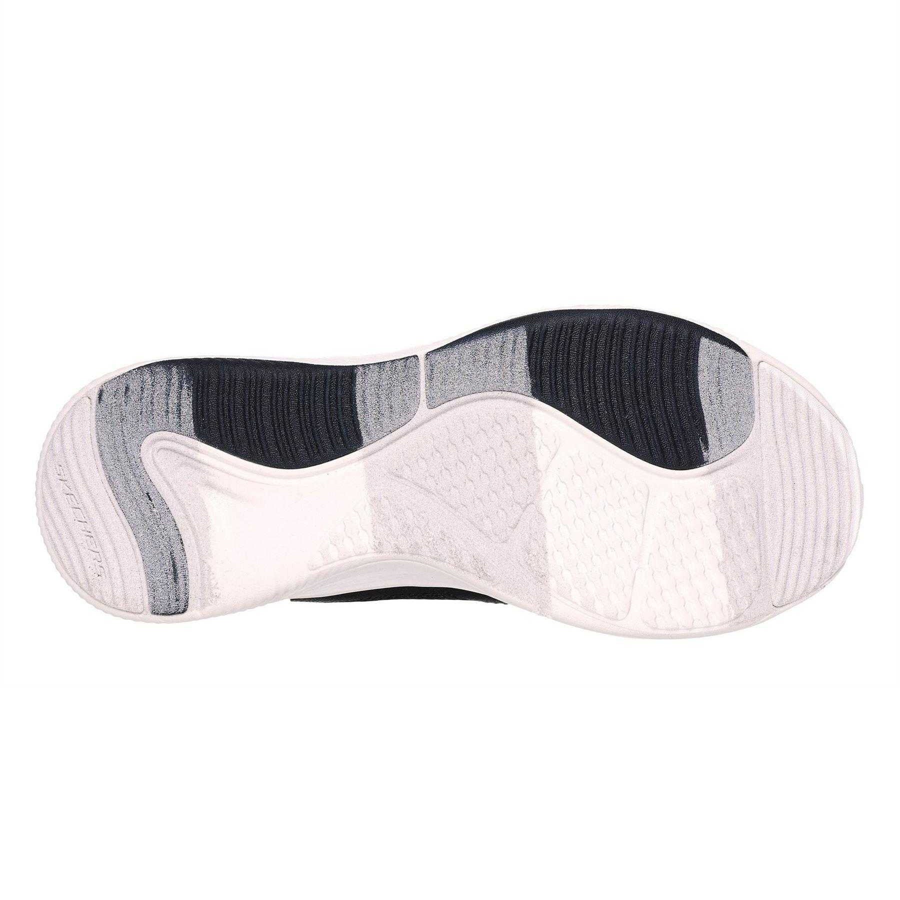 Black - Lifestyle - Skechers Womens-Ladies D´Lux Fitness Trainers