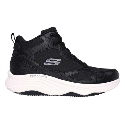 Black - Front - Skechers Womens-Ladies D´Lux Fitness Trainers