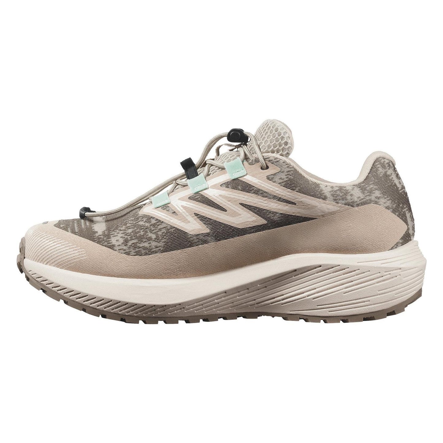 Tan - Back - Salomon Womens-Ladies Aero Flw Trainers
