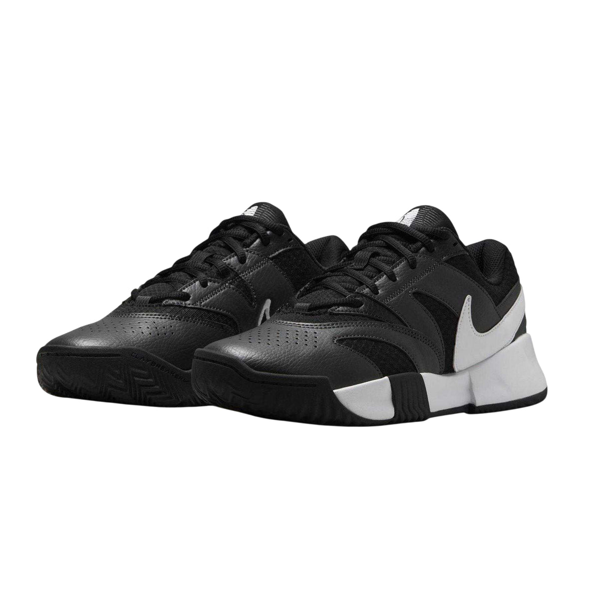 Black-White - Lifestyle - Nike Womens-Ladies Court Trainers
