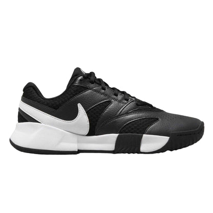 Black-White - Front - Nike Womens-Ladies Court Trainers