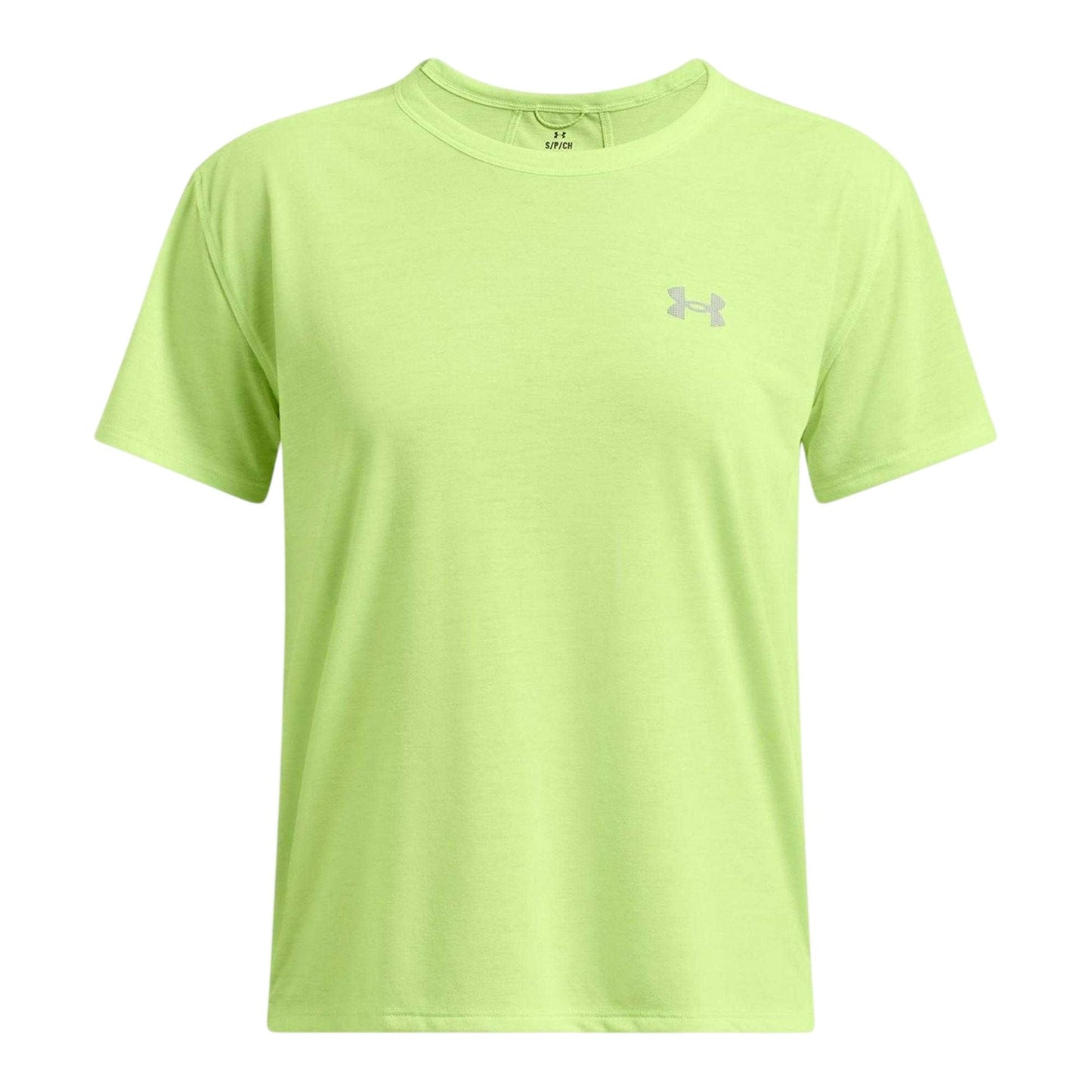 Green - Front - Under Armour Womens-Ladies Performance Short-Sleeved Running T-Shirt