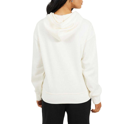 Cream - Back - Brave Soul Womens-Ladies New York Full Zip Hoodie