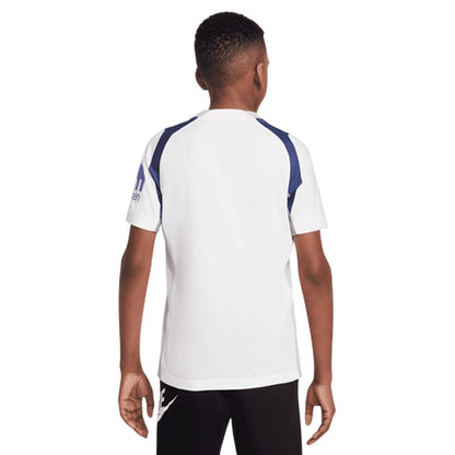 White - Back - Nike Childrens-Kids 2025-2026 Tottenham Hotspur FC Home Jersey
