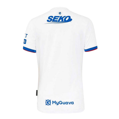White-Blue - Back - Umbro Womens-Ladies 2025-2026 Rangers FC Away Shirt