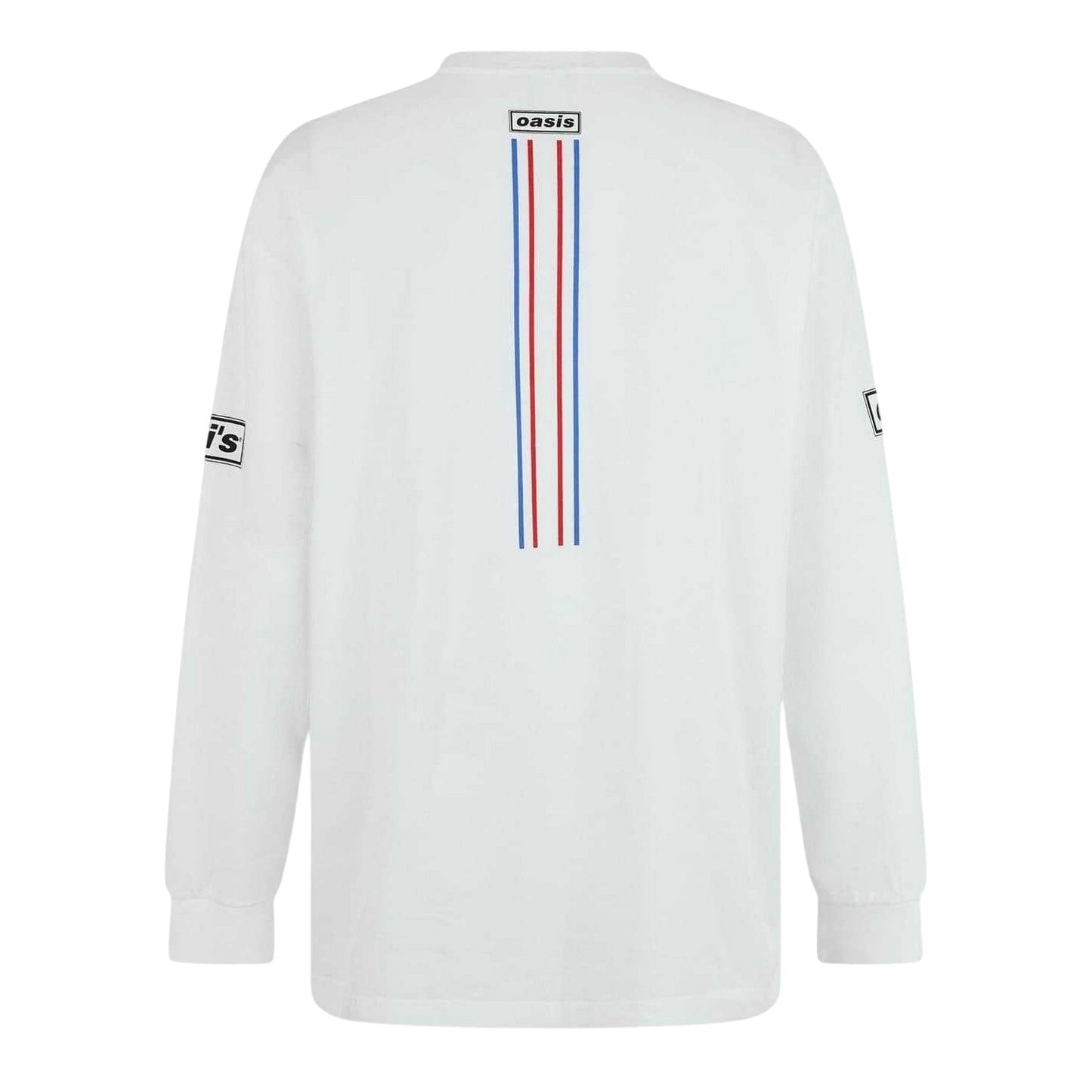 White - Back - Levis Mens Oasis Long-Sleeved T-Shirt