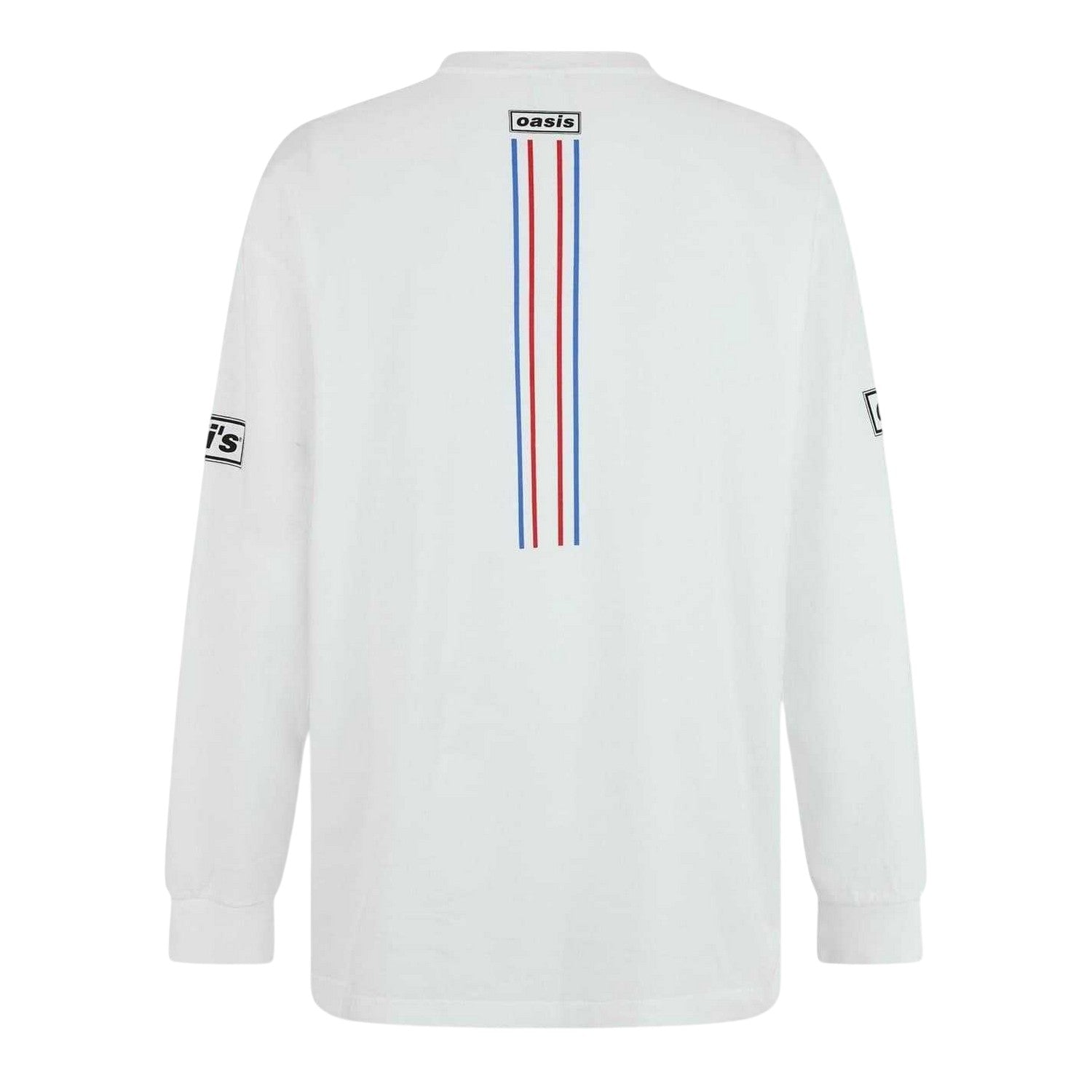 White - Back - Levis Mens Oasis Long-Sleeved T-Shirt