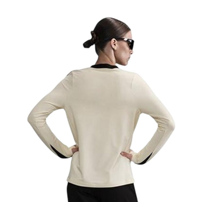 Coconut-Red - Back - Nike Womens-Ladies Liverpool FC Long-Sleeved Top