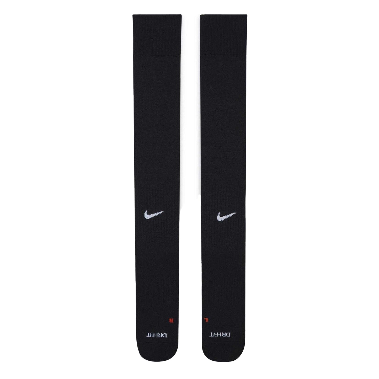 Black - Back - Nike Childrens-Kids Academy Swoosh Football Socks