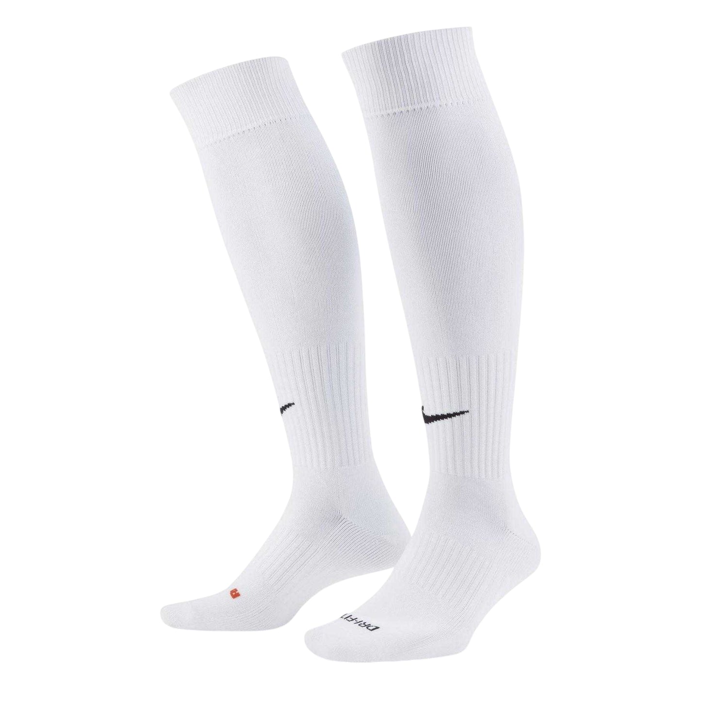 White - Front - Nike Childrens-Kids Academy Swoosh Football Socks