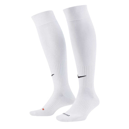 White - Front - Nike Childrens-Kids Academy Swoosh Football Socks