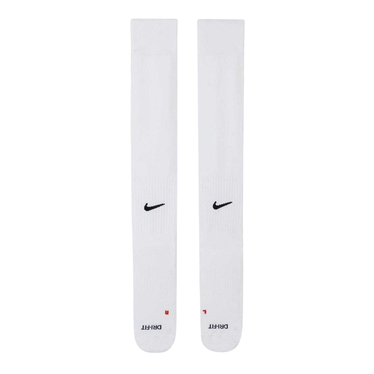 White - Back - Nike Childrens-Kids Academy Swoosh Football Socks