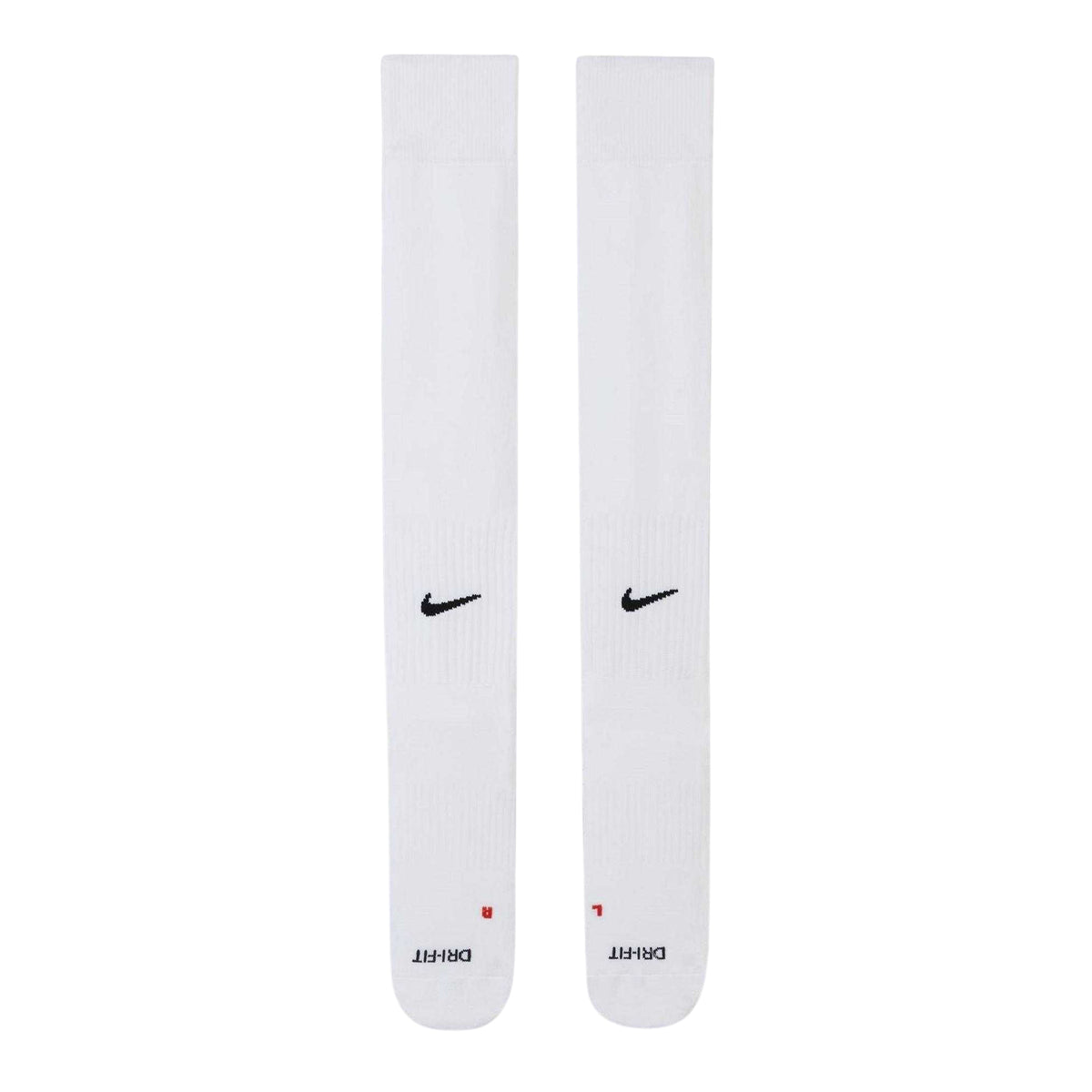 White - Back - Nike Childrens-Kids Academy Swoosh Football Socks