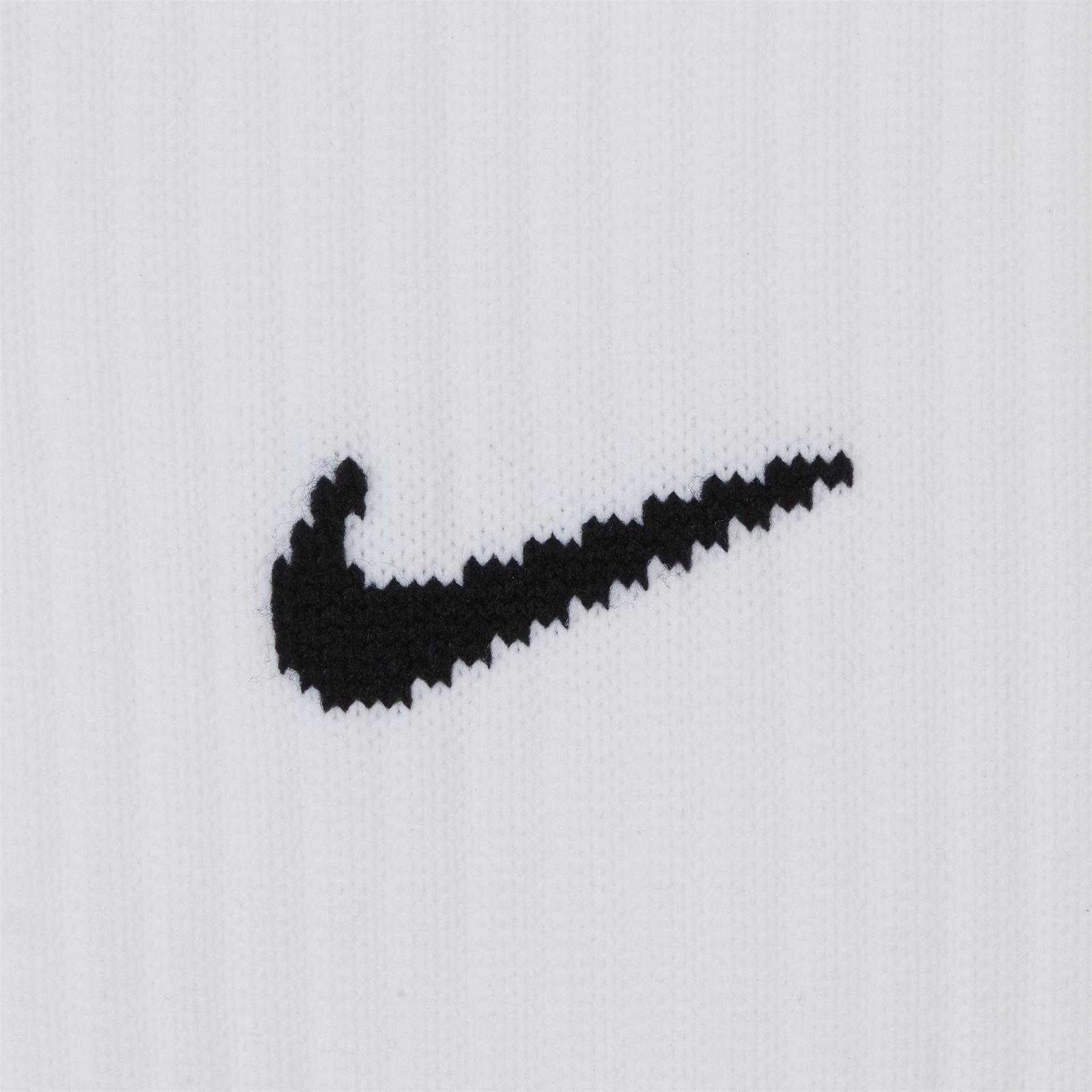 White - Side - Nike Childrens-Kids Academy Swoosh Football Socks