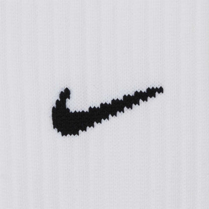 White - Side - Nike Childrens-Kids Academy Swoosh Football Socks