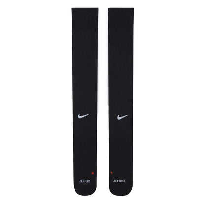 Black - Back - Nike Childrens-Kids Academy Swoosh Football Socks