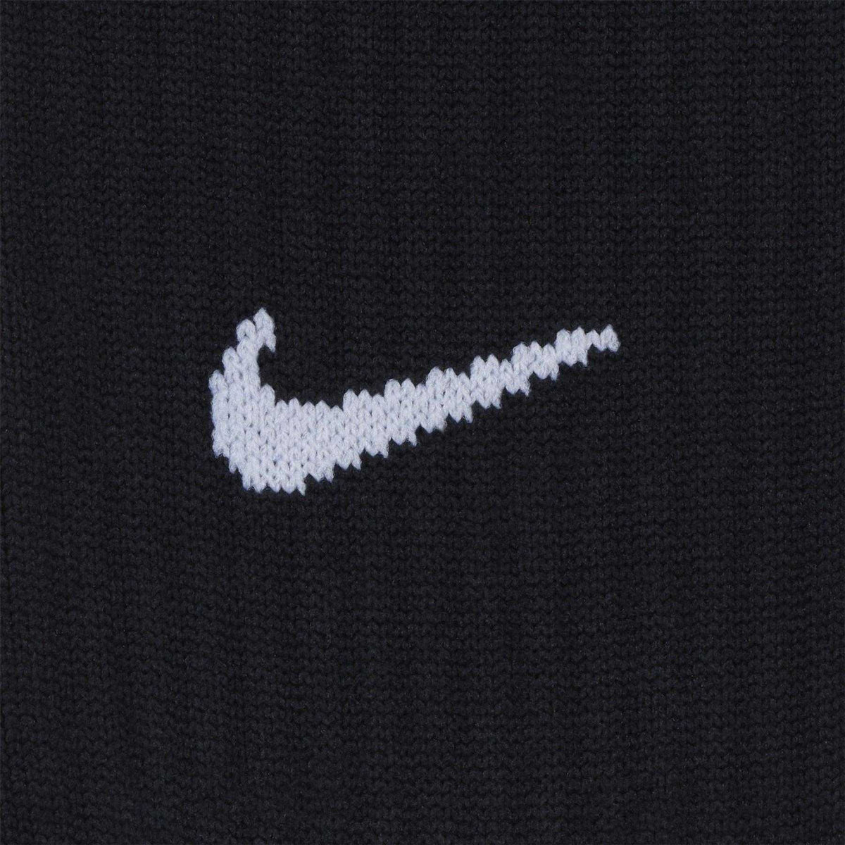 Black - Side - Nike Childrens-Kids Academy Swoosh Football Socks