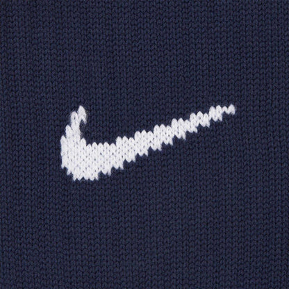 Navy - Side - Nike Childrens-Kids Academy Swoosh Football Socks