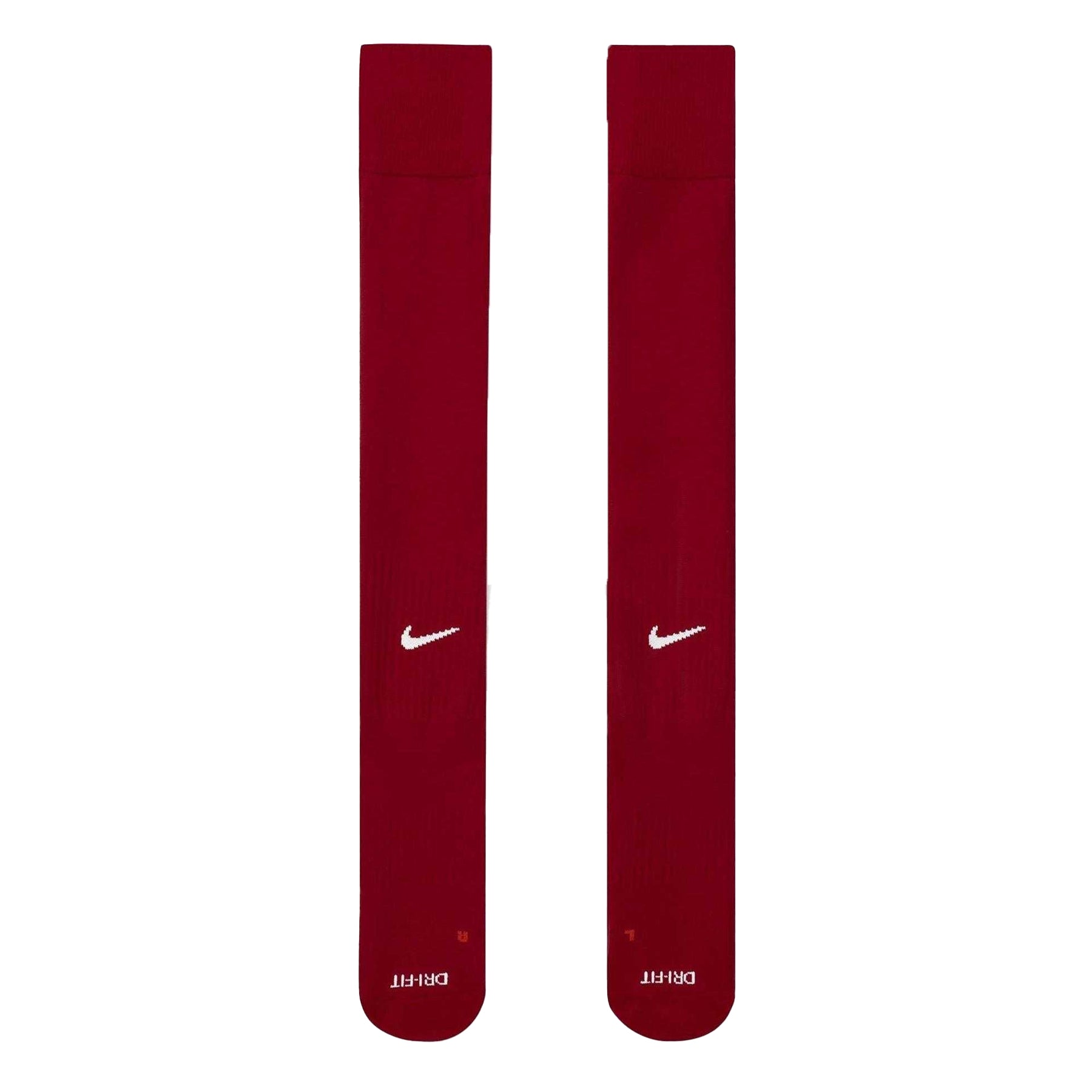 Red - Back - Nike Childrens-Kids Academy Swoosh Football Socks