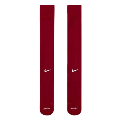 Red - Back - Nike Childrens-Kids Academy Swoosh Football Socks