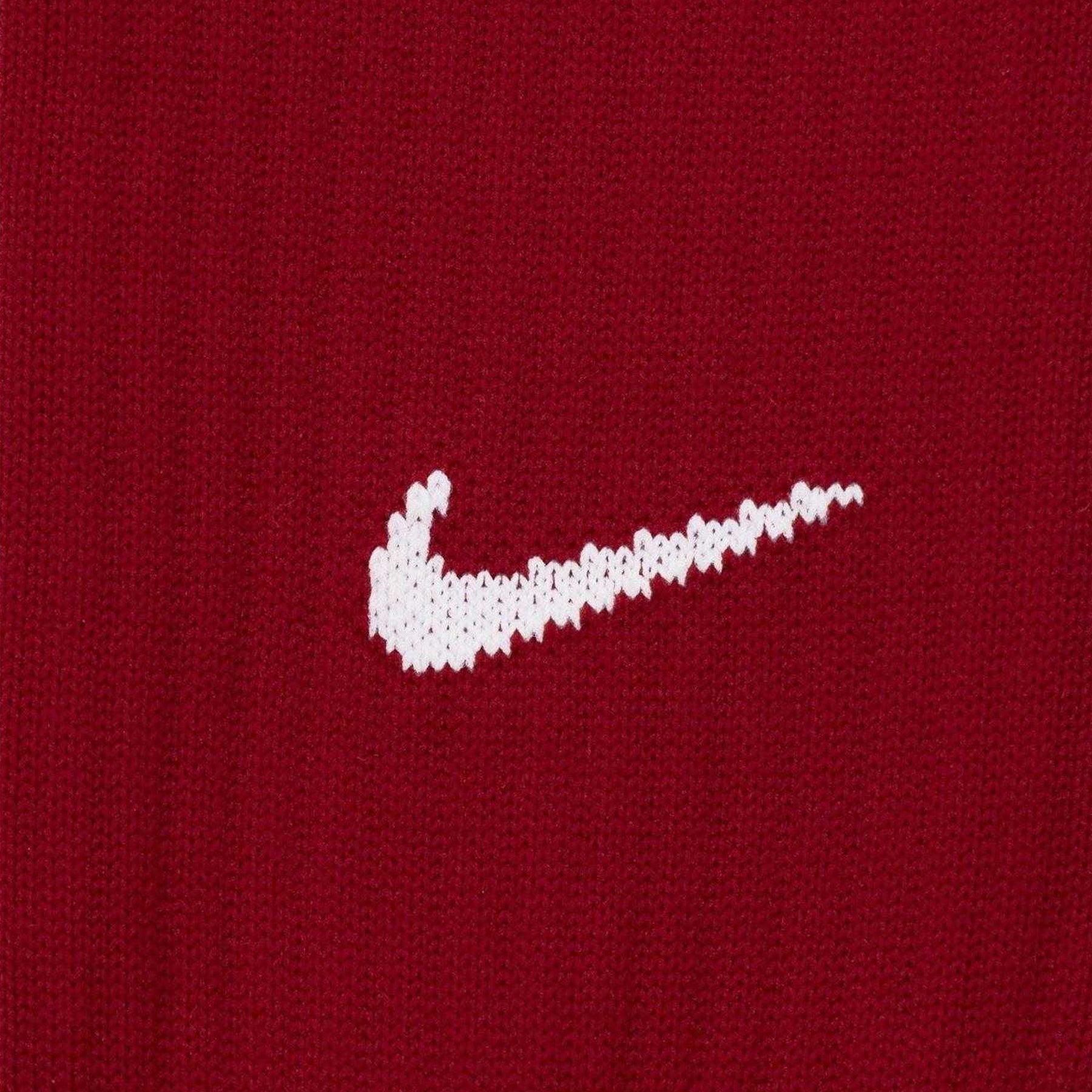 Red - Side - Nike Childrens-Kids Academy Swoosh Football Socks