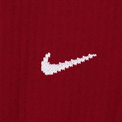 Red - Side - Nike Childrens-Kids Academy Swoosh Football Socks
