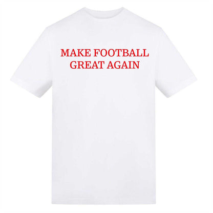 Grey - Front - AWD Mens Make Football Great Again England T-Shirt