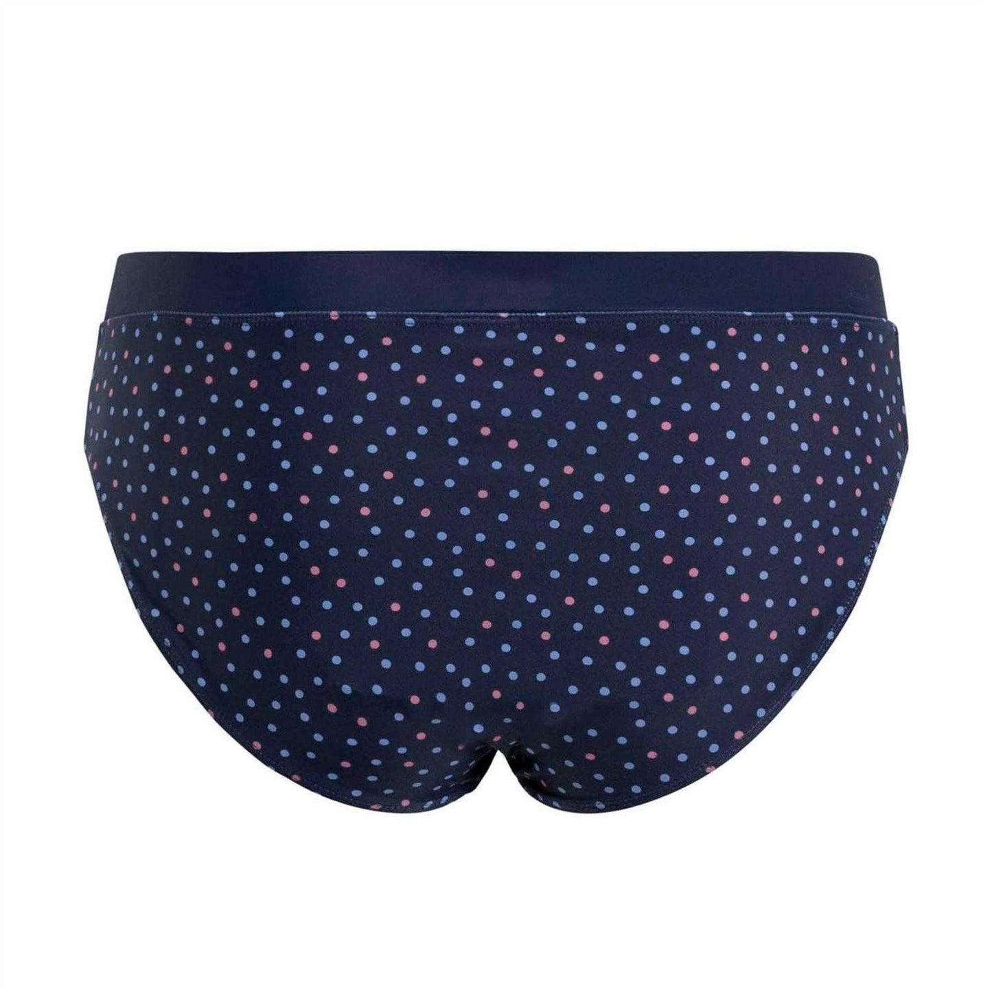 Navy - Back - Trespass Womens-Ladies Polka Dot Swim Briefs