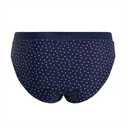 Navy - Back - Trespass Womens-Ladies Polka Dot Swim Briefs