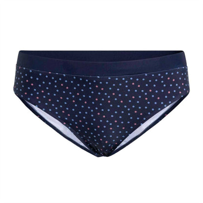 Navy - Front - Trespass Womens-Ladies Polka Dot Swim Briefs